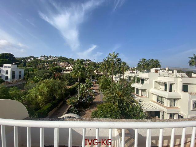 Ausblick von der Rückseite der Dachterrasse