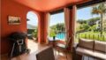Teilüberdachte Terrasse